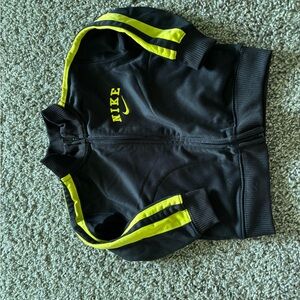 Boys Nike Black and Yellow Jacket
